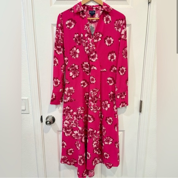 Scoop NYC Pink Long Sleeve Sundress - Picture 5 of 8